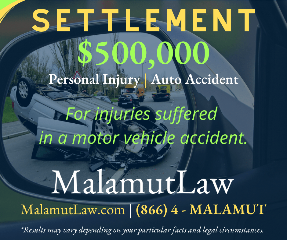 Settlement Post Sheldon MVA Spine Surgery 500K